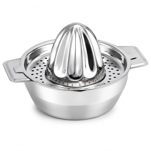 Image of HORNBILLS Stainless Steel Lemon /Mousambi Hand Squeezer for Citrus Orange Juicer Lemon Lime Fruit Kitchen Tool