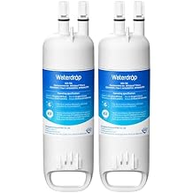 Waterdrop EDR1RXD1 Replacement for Everydrop Filter 1,W10295370A, EDR1RXD1B, P8RFWB2L, P4RFWB, Kenmore 46-9081, 46-9930, WD-F38 Refrigerator Water Filter, 2 Pack
