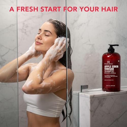 Image of Botanic Hearth Apple Cider Vinegar Shampoo | Clarifying And Nourishing, Reduces Itchy Scalp, Dandruff & Frizz | Sulfate Free, For All Hair Types, Men And Women | 16 Fl Oz