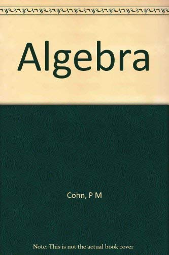 Algebra 0395168120 Book Cover