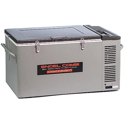 ENGEL MT60 Combination 26/34 Quart (60 Quart Total) Portable Top Opening 12/24V DC - 110/120V AC Fridge Freezer Cover