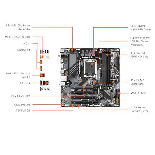 GIGABYTE B760M C V2 の商品画像 4