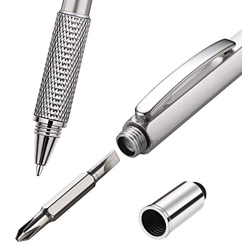 Zhanmai ZHANMAI-BALLPOINT PENS-02 8 Pcs Gift Pen For Men 6 In 1 Multitool Tool Pen Screwdriver Pen With Ruler thumb #3