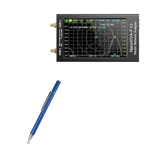 BoxWave Stylus Pen Compatible with Seesii NANOVNA-F V3 - FineTouch Capacitive Stylus, Super Precise Stylus Pen - Lunar Blue