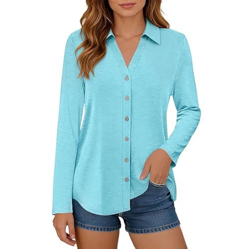 Chemise classique élégante à couleur unie avec finitions boutonnées