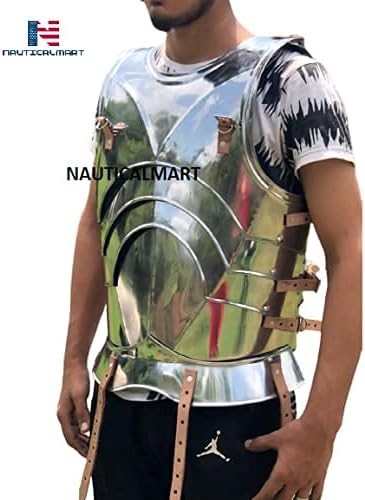 Nautical-Mart Medieval Knight Reenactment Steel Armour Breastplate LARP Halloween Costume