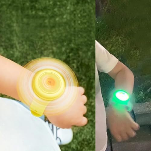 Image of Spinning Slap Band | Cute Cartoon Bracelet for Kids | Wrist Band with Flashing Lights | Return Gift for Birthday