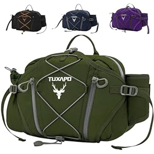 Fanny Pack for Men Green Waist Bags large Running Packs Outdoor Belt Bag for Cycling Hiking Travel Festival Gifts