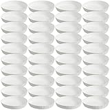 BESTYASH 150 tapas de papel biodegradables para bebidas, cubiertas desechables para bares, restaurantes y hoteles, adecuadas para bebidas frías y calientes