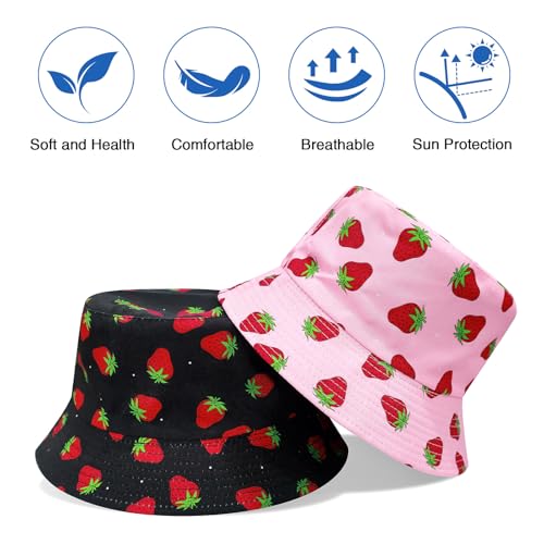 Sombrero Bucket Reversible Unisex Packable para Playa miniatura 5