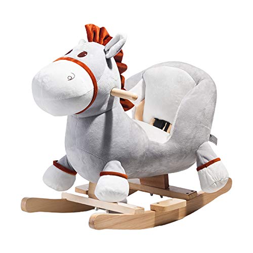 Yiifunglong Plüsch Schaukel Tier Schaukelstuhl, Cartoon Dinosaurier, Giraffe Schaukelstuhl für Kinder, Schaukelpferd…