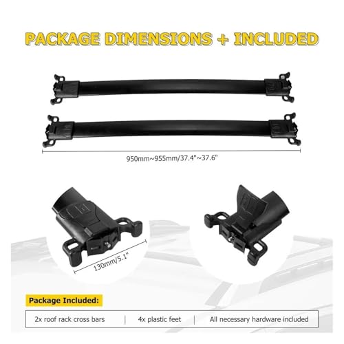 Barras de techo GMC Terrain 2010-2017 portaequipajes aluminio 60kg 7