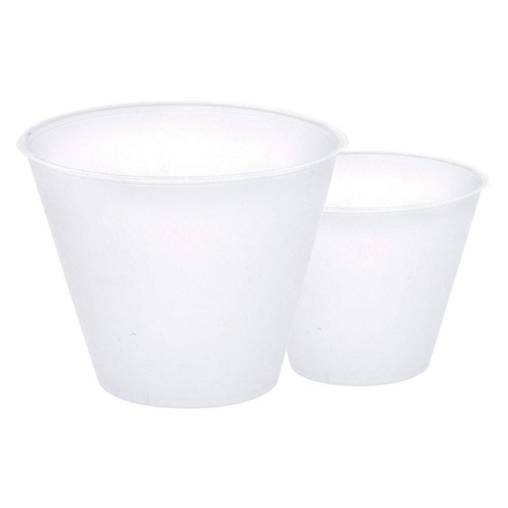 DECORA 5232523 5 FLARED PLASTIC HOLDER for EGGS (750 G), Plastica, White