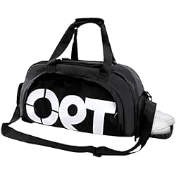 Macause - Bolsa de deporte para gimnasio, bolsa de viaje, ligera, bandolera, con correas impermeables y compartimento para zapatos, mochila grande para mujeres y hombres 4 Bolsa Deporte Fitness, Macause Bolsa de Gimnasio con Compartimento para Zapatos Gran Capacidad con Correa para Hombro, Tote Bag Travel Duffle Bag Deportes,Viajes para Hombres y Mujeres