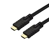 StarTech.com 30ft (10m) HDMI 2.0 Cable - 4K 60Hz Active HDMI Cable - CL2 Rated for In Wall...