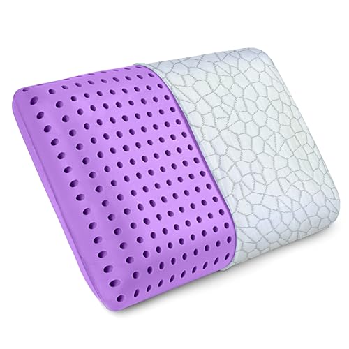 OMEO Lavender Cooling Memory Foam Bed Rest Pillow 24