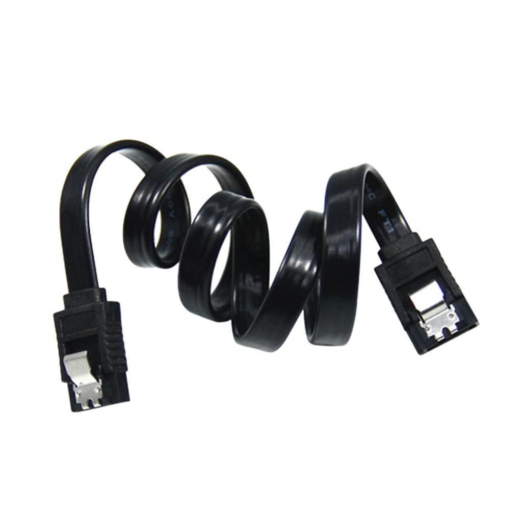 High Speed 45cm/17.7 Sata 3.0 6gb/s 26awg HDD Hard Drive Data Cable Straight Signal Transfer Computer Cables