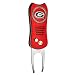 Team Golf NCAA Georgia Bulldogs Switchfix Divot Tool with Double-Sided Magnetic Ball Marker, Features Patented Single Prong Design, Causes Less Damage to Greens, Switchblade Mechanism