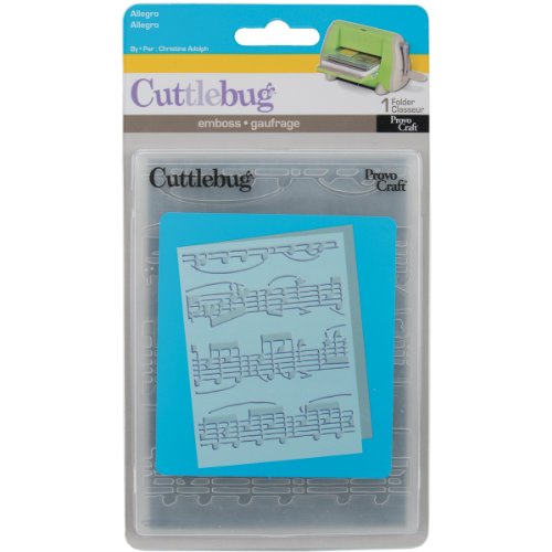 Provo Craft Cuttlebug A2 Embossing Folder-Allegro