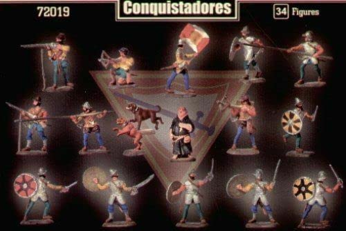 Mars Figures 72019-1/72 Conquistadores, kit de modelo de plástico a escala