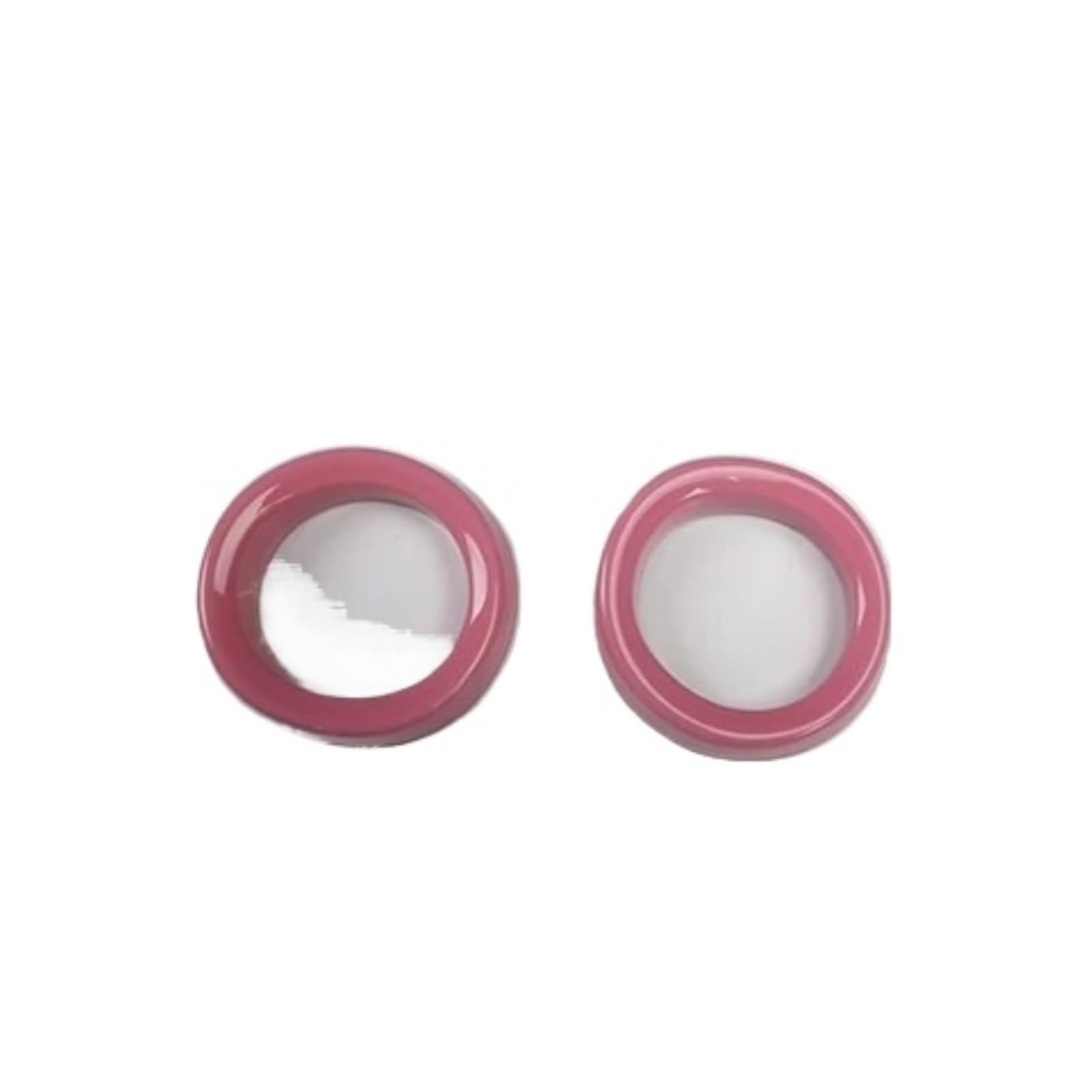 Interior Trim for Smart 451 for Fortwo Car Interior Decoration Products ABS Protective Shell Pink Sticker Car Modification Accessories Auto Central Inner(Tachometer)