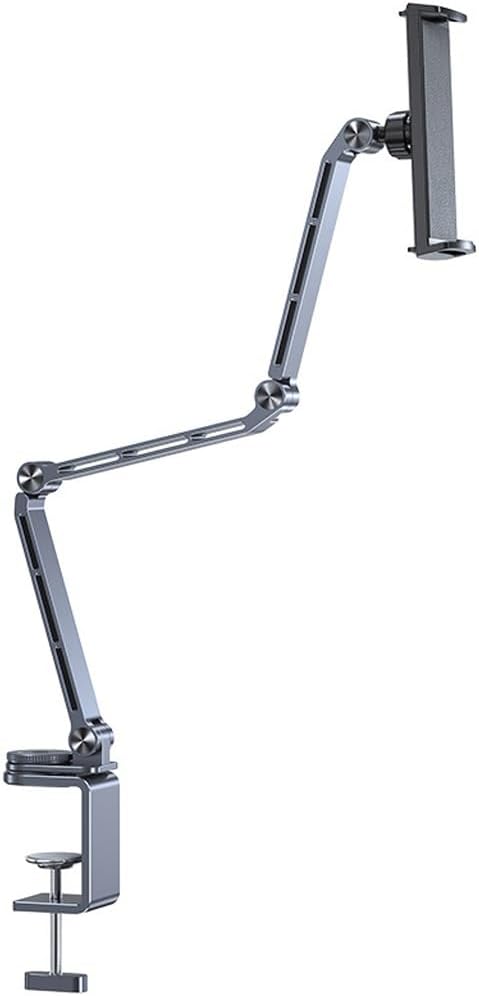 Cantilever Bracket for Mobile Phone Desktop Foldable Aluminum Alloy Rotating Belt Clip Lazy Headboard Flat