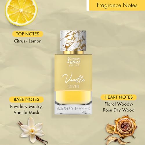 Image of Creation Lamis Prive Vanille Divin Eau de Parfum For Women 100ml
