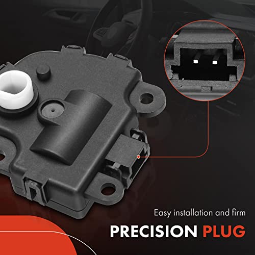 A-Premium Hvac Blend Door Heater Replacement For Chevrolet Corvette 2005-2013 Impala Malibu Monte Carlo Buick Lacrosse Cadillac Xlr Temperature Blend Door Actuator 604108 2-Pc Set #TOP7