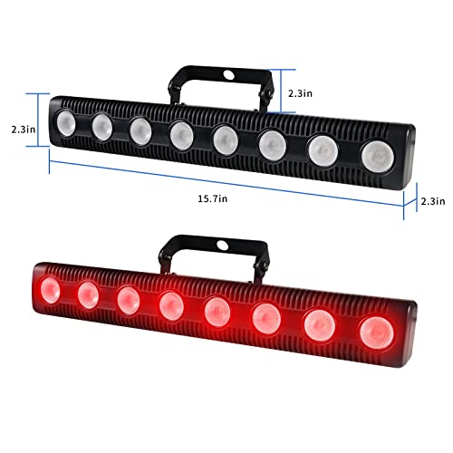 Wall Washer Light,2 Pc Rgb Color Changing Light,Upward Lighting Party Lights,Dj Bar 8 In 1 Sound Activated Stage Lighs - For Indoor Outdoor Steps Stages Yards Churches Birthday Light Shows Clubs Bars #TOP1