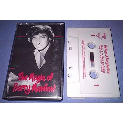 BARRY MANILOW. THE MAGIC OF MANILOW. LIVE & IN THE STUDIO. 1984 12 TRACK AUDIO CASSETTE TAPE.