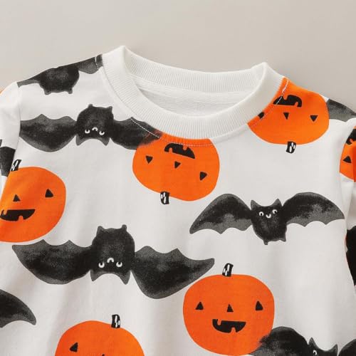 Image of Baby Toddler Boy's Cotton Crewneck Sweatshirt Christmas Clothing 1-7Y
