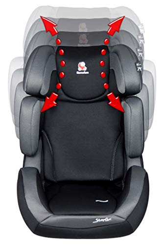 RENOLUX Réhausseur Groupe 2/3 Stepfix Total Black