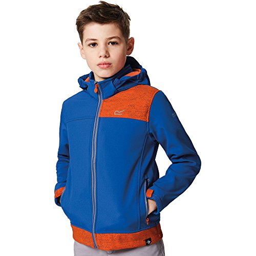 Softshell Regatta Astrox veste enfant rkl081 contre la pluie et le vent léger