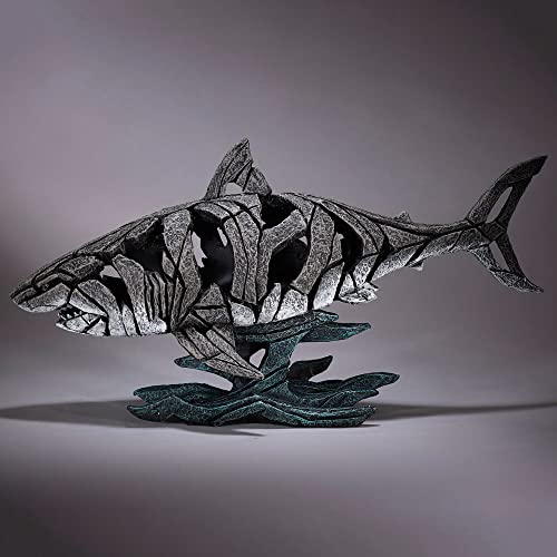 Enesco Edge Sculpture Shark Statue Figurine 12.2 X 8.1 X 23.1 Inch 6005343 #TOP3