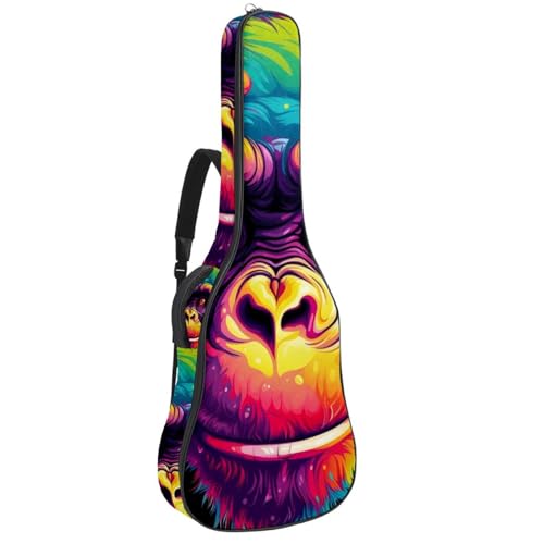 Sac pour guitare acoustique imperméable 101,6 cm avec étui éponge de protection