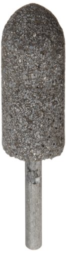 Norton NorZon Resin Bond Abrasive Mounted Point, Zirconia Alumina, W222 Shape, 1/4