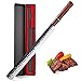 PURPLEBIRD 29cm Coltello da intaglio per affettare, coltello per prosciutto, coltello da barbecue per punta di petto con scatola regalo
