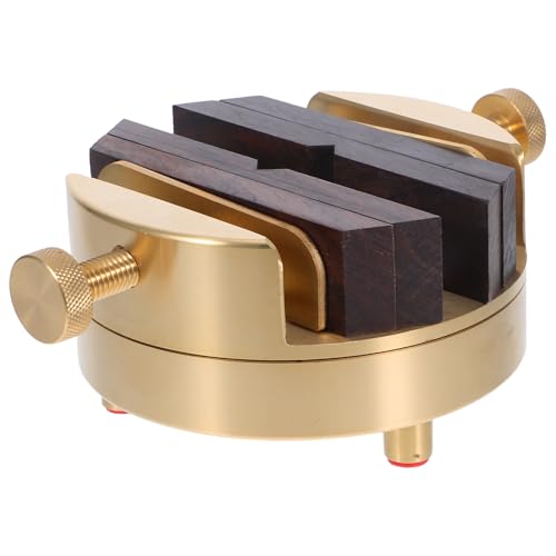 Lurrose Carving Clamp Seal Carving Bed Fixing Vise Seal Engraving Vise Rotating Clamp for Stamp Woodworking Projects