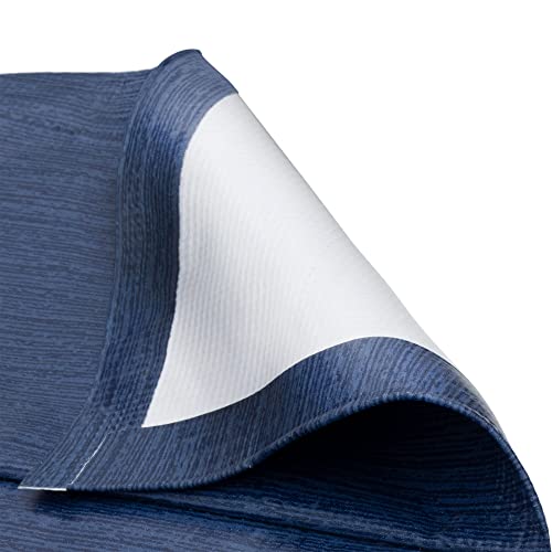 Image of RecPro 22' RV Awning Fabric Replacement | Slate Blue Fade Vinyl