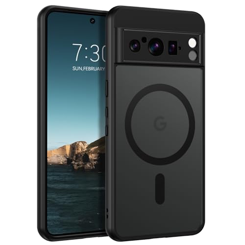 Coque Google Pixel 8 Pro antichoc aimantée protection arrière translucide