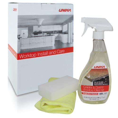 Unika Granite & Quartz Worktop Polish Care Kit