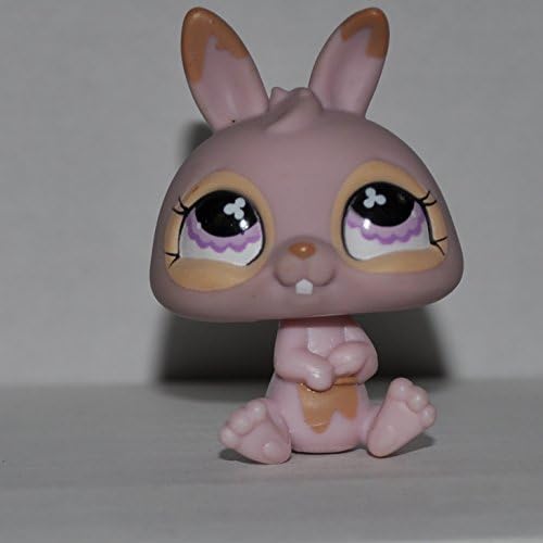 Amazon.com: Littlest Pet Shop Rabbit #667 (Purple, Purple Eyes ...