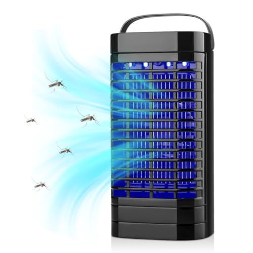 Asesino de mosquitos electrónico con luz LED trampa eléctrica cocina limpia
