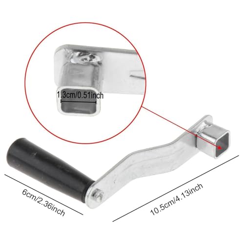 Mango tensor | Dispositivo tensor - Manivela resistente para accesorios de poste, para entrenamiento deportivo al aire libre - imagen 5