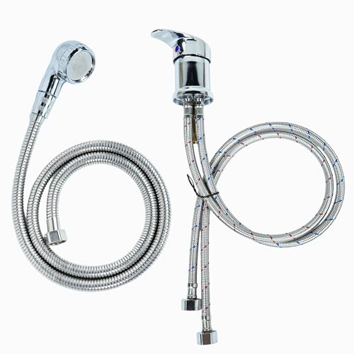 Salon Shampoo Sink Bowl Faucet and Sprayer Kit