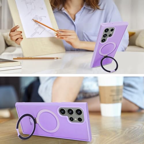 Image of Cavor for Samsung Galaxy S23 Ultra Case,Compatible with Magsafe,Lightpurple