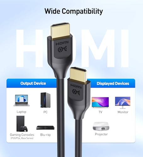 Cable Matters Certified Ultra High Speed HDMI Cable - 25ft/7.6m