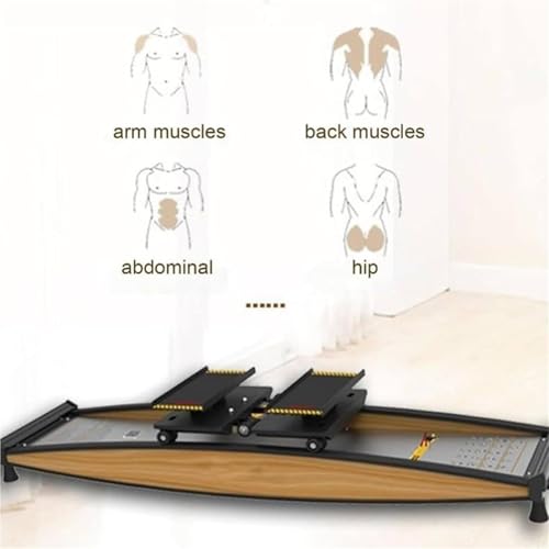 Image of Ski Simulator，Ski Machine， Multifunction Cardio Exercise Machine for Indoor Beginner Gym Waist Strength Training