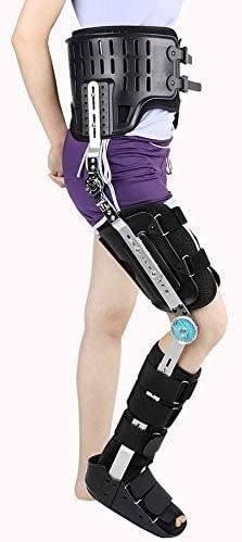 Rodilleras menisco y ligamento para Artritis Ortesis de fijación del pie del tobillo de la rodilla, cómoda ortesis de tobillo ajustable orthosis fractura de la pierna y ortótica de las extremidades in