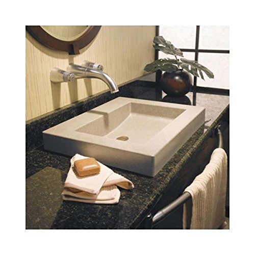 Swanstone WB02218.011 Metropolitan Palladio - Fregadero para encimera, acabado de lavabo, color blanco